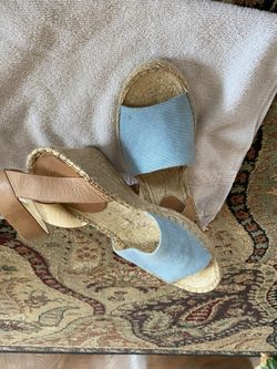 Light Blue Denim Sandals