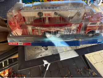 New plastic red fire engine from cool toys