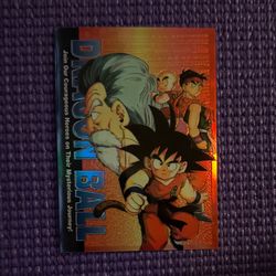 Dragon Ball Chromium #D JPP Amada Bird Studio Ox King Goku Krillin Yamcha