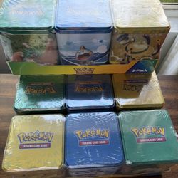 Pokémon Stacking Tins 
