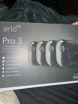 Arlo Pro 3 Black Camera