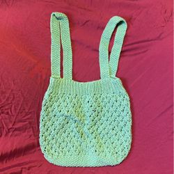 Hand Knitted Market Bag