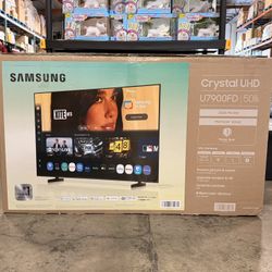 Samsung 50” Crystal UHD Smart TV Brand New In Box 