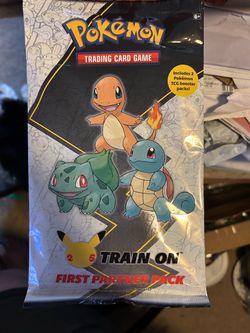 First partner pack Pokemon