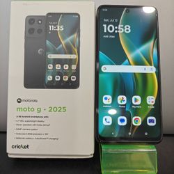 Motorola Moto G 5G (2025) 128GB For (Cricket Wireless) Only 