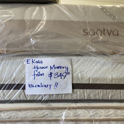 Ek Memory Foam Mattress