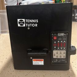 Tennis Tutor Ball Machine 