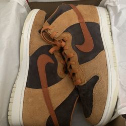 Nike Dunk Hi Retro Rustic Brown 13mens