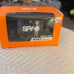 SPY+ Woot Snow Goggles – Monochrome Olive – Bonus Lens – Brand New