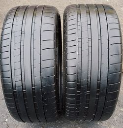Pair 20 Michelin Super Sport 265/30zr20 90% Tread Life