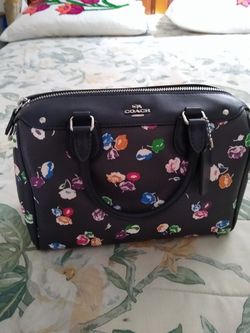 Coach flowers purses