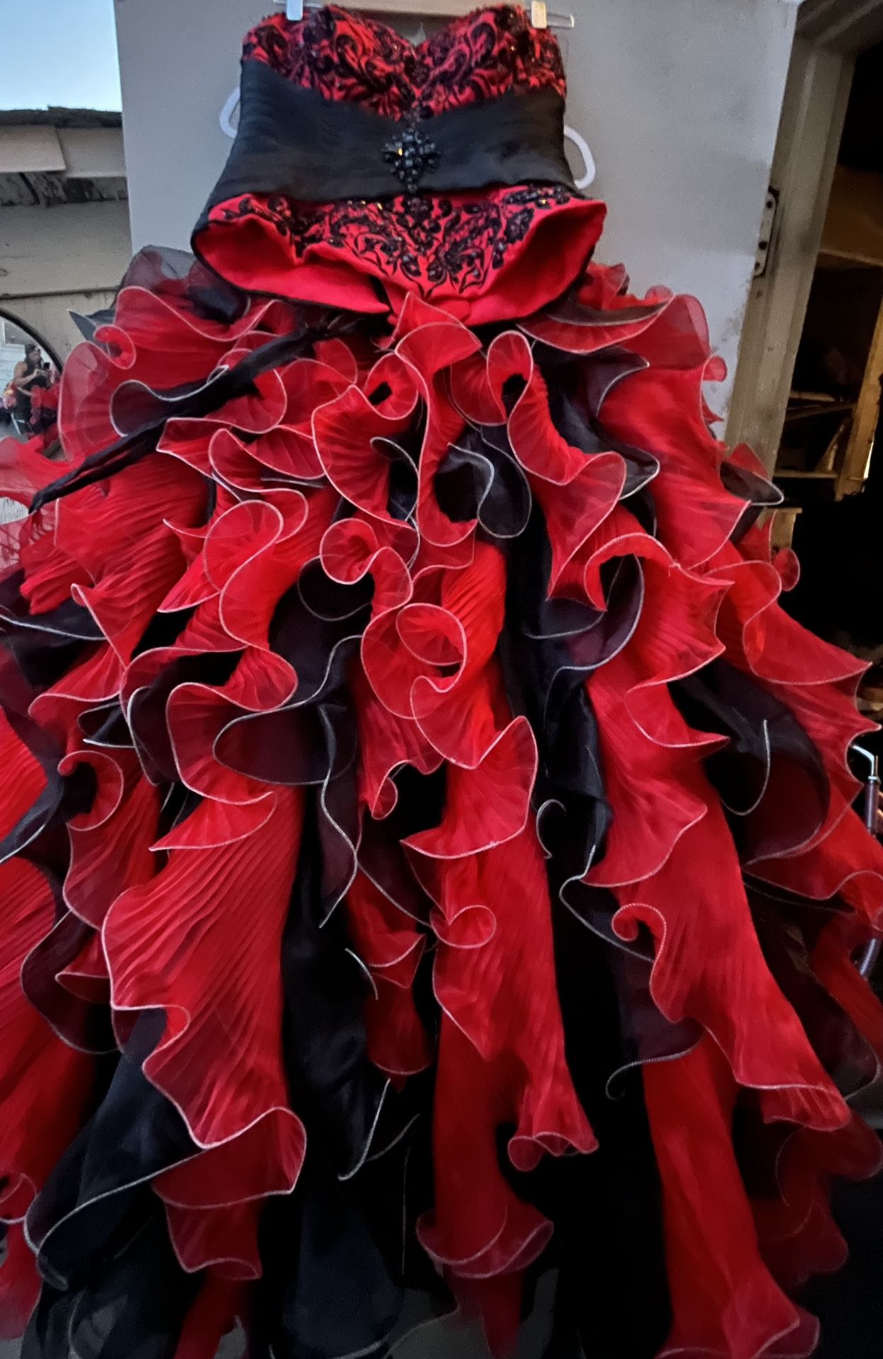 Red Disney Ball Gown Dress