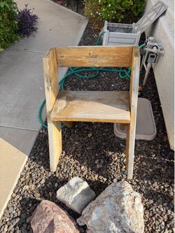 Wood chair