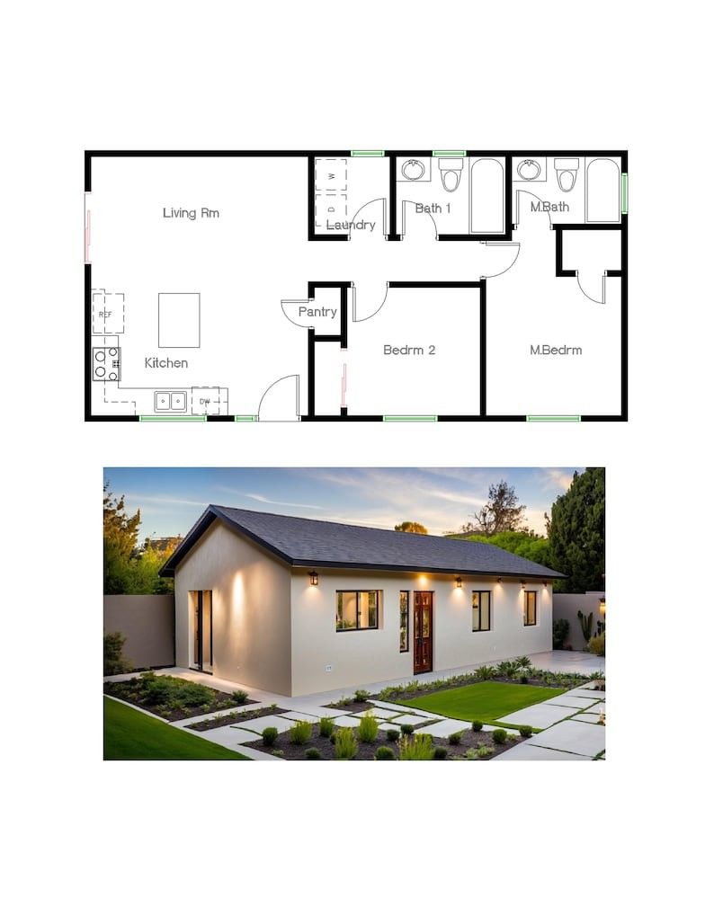 ADU Design .Blueprints 
