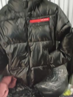 Puffy down coat