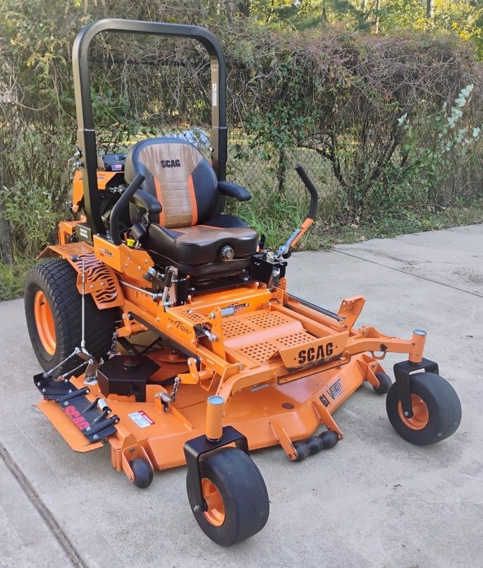 2023 Scag Turf Tiger 2 38HP 61 Deck Commercial Zero Turn Lawnmower 