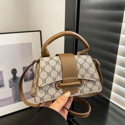 New ! Patterned Mini Top Handle Bag