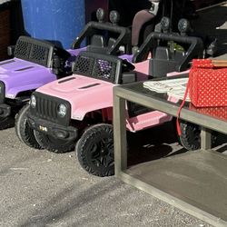 Used 3 Times The most Power Wheel Jeeps