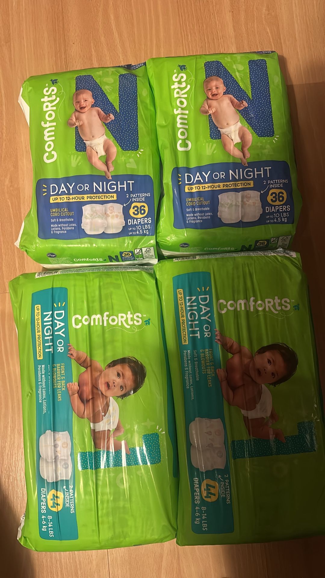 10 Packs Of Diapers