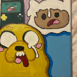 Adventure in time painting