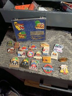 Vintage Racing Collector Pins Lot