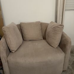 Barrel Swivel Chair- OBO
