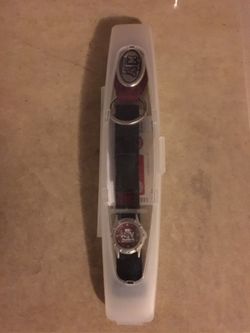A&M watch and keychain
