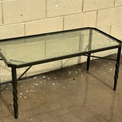 Glass coffee tables