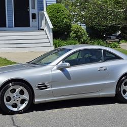 2004 Mercedes SL500.  New Tires on Alphard Wheels 