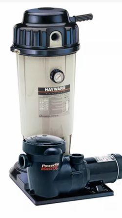 Hayward ec50 d.e pool filter and pump
