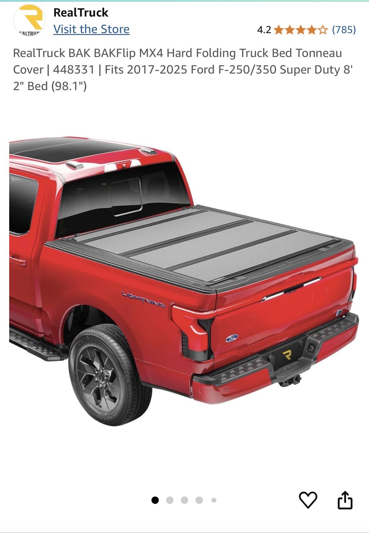 2017-2025 Ford F250/350 BAKflip MX4 New In Box