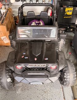 24 v 2 seater jeep with suspension