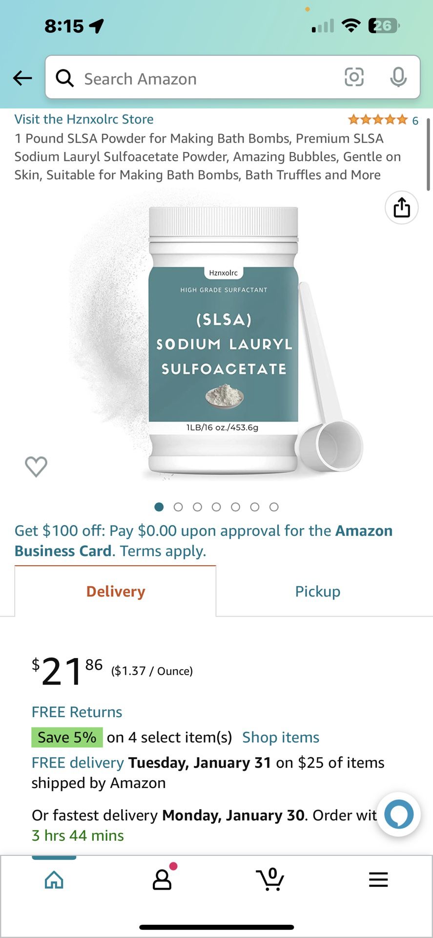 1 Pound SLSA Powder for Making Bath Bombs, Premium SLSA Sodium Lauryl  Sulfoacetate Powder, Amazing Bubbles for Sale in Livermore, CA - OfferUp