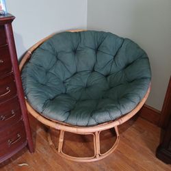 Large Round Reading Chair-$40