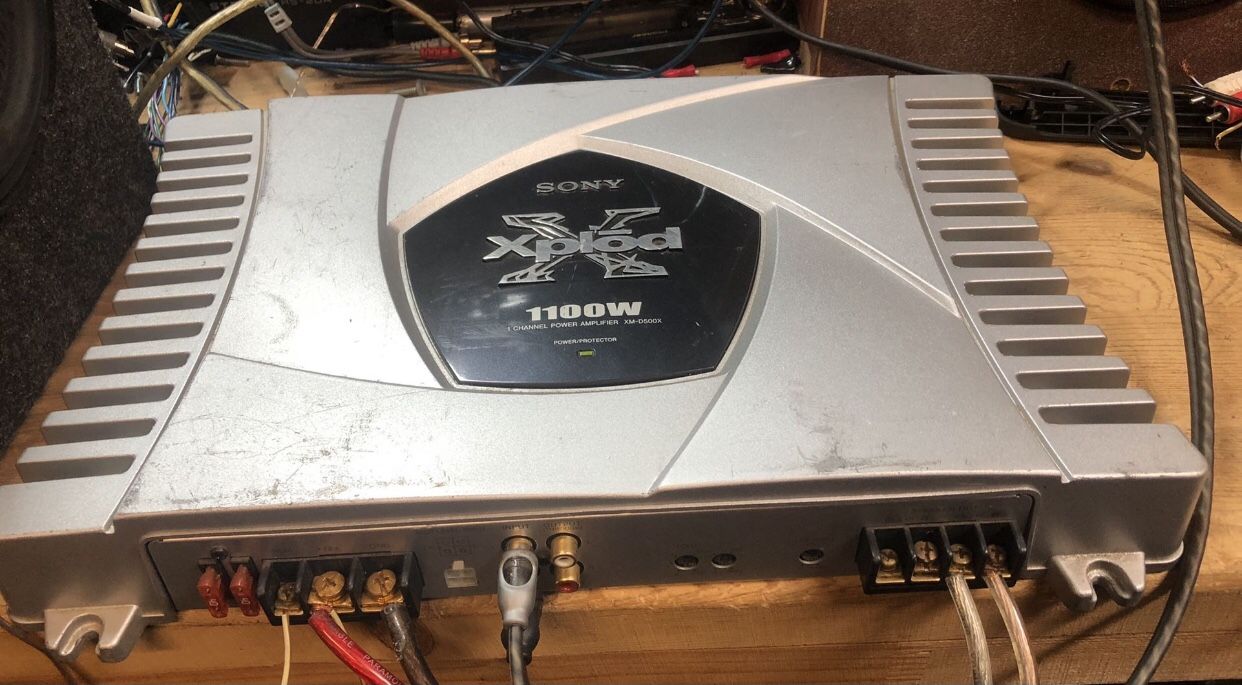 SONY XPLOD 1100 Watts Maximum Power Amplifier