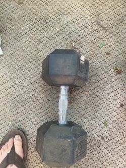 Dum bells 50 weight each