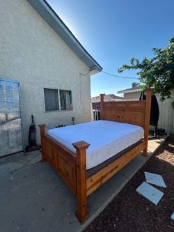 Queen bed