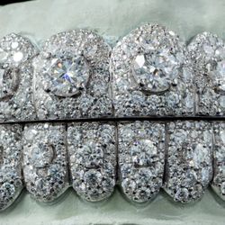 VVS1 Moissanite Diamond Grillz