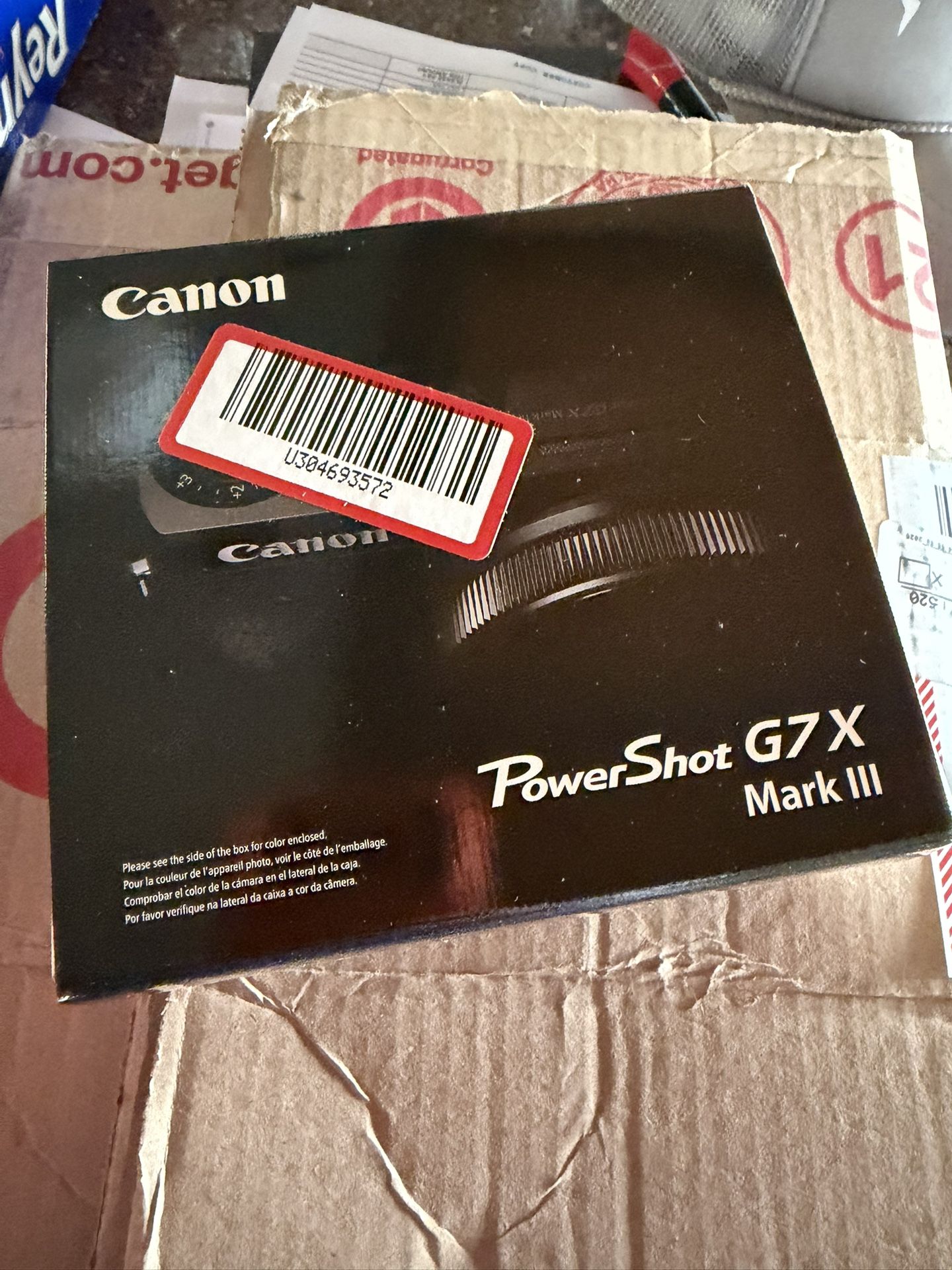 Brand new Unopened canon powershot G7X Mark III