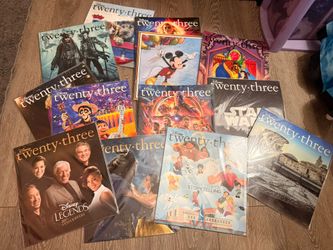 Disney D23 Magazines