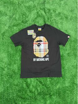 Bape x burrbery tee