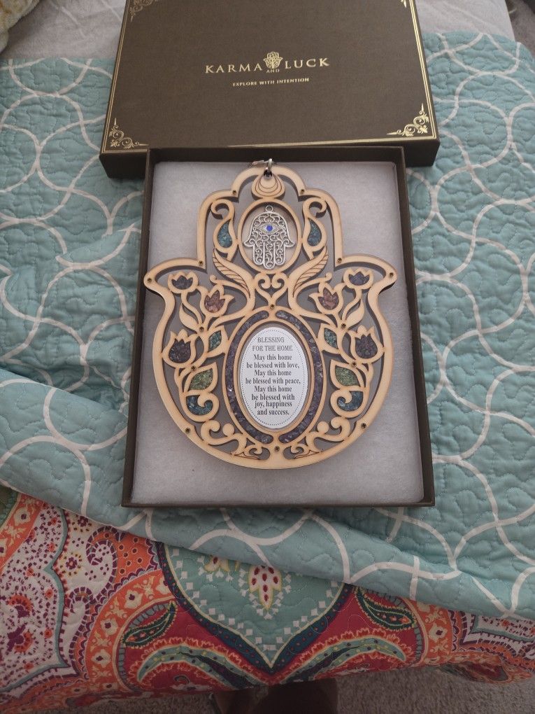 Wall Blessing Plaque