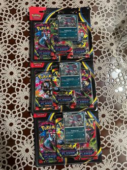Pokemon Mega Evolutions Phantasmal Flames 3 Pack Blister Cosmos Foil Promo