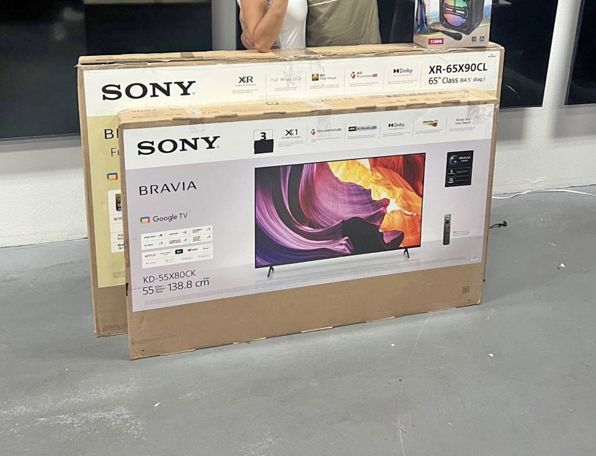 55” Sony Bravia 4K Smart Tv X80K