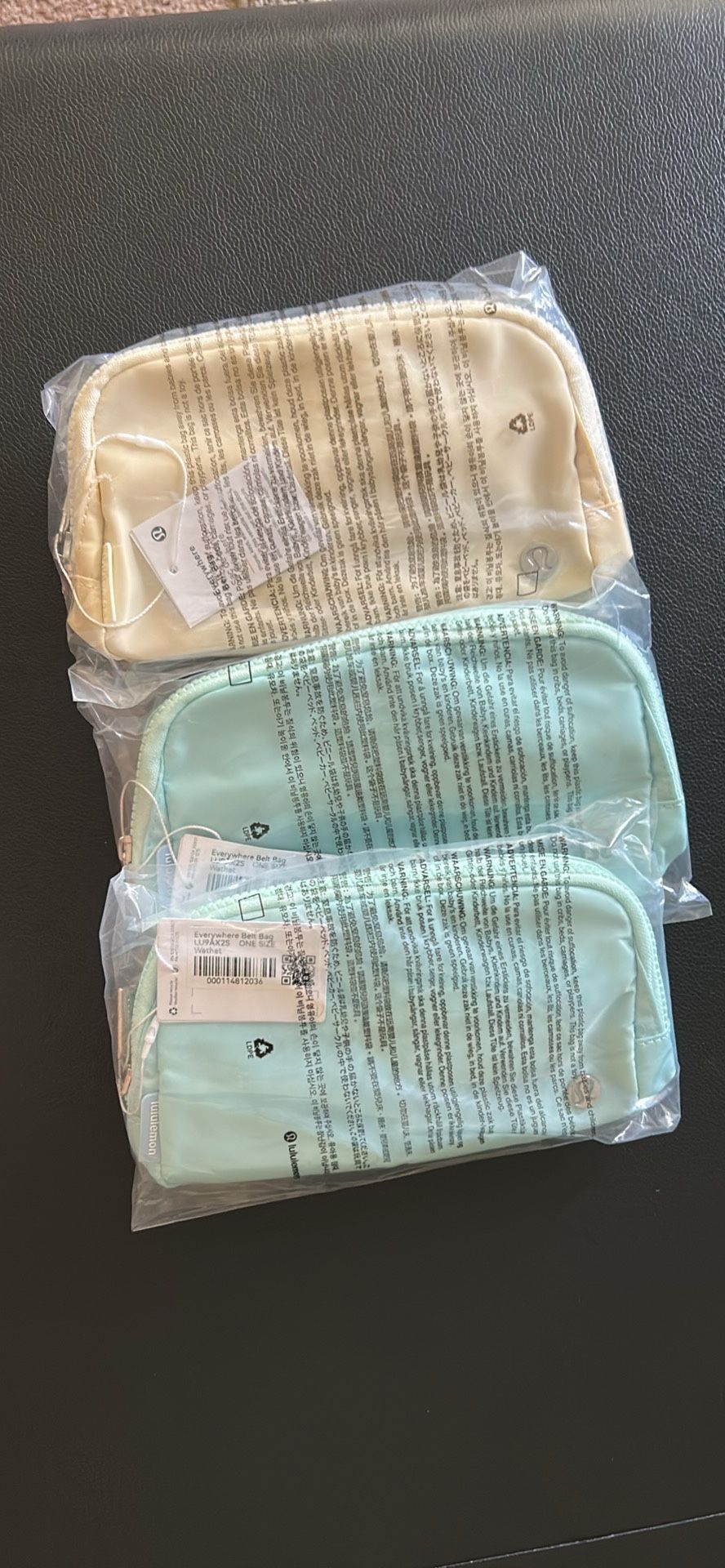 Lulu Lemon Waist Bags