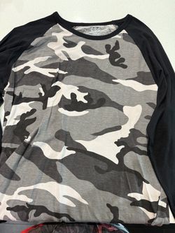 CSG Camo Raglan Long Sleeve Shirt