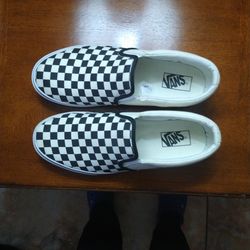 Vans Classic Slip-On Checker Board Shoes