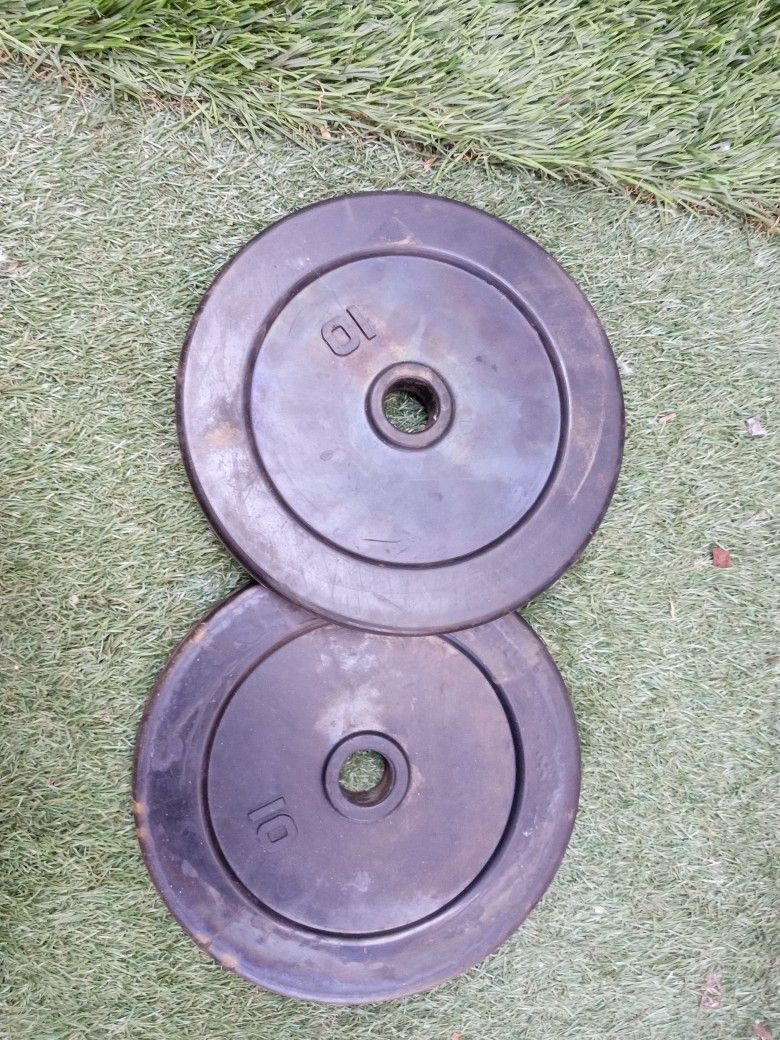Weights 20 L. Rubber Standard One Inch