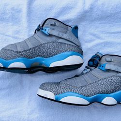 Air Jordan 6 Rings Powder Blue 