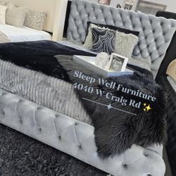 ✨️ King, Cal King, Queen Bed Frame ✨️ Furniture Sectionals, Bedrooms, Dining Avail 